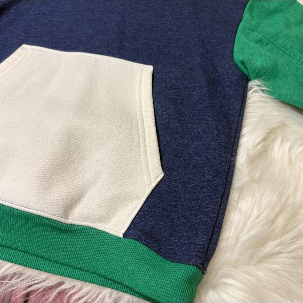 Cat & Jack Colorblock Pullover Hoodie Sweatshirt - Boys Size Small (6/7) - Picture 10 of 14